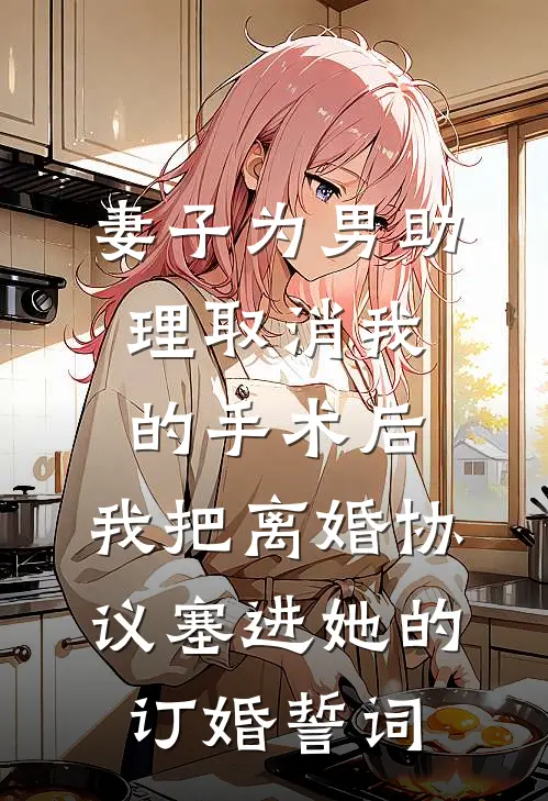 妻子为男助理取消我的手术后，我把离婚协议塞进她的订婚誓词