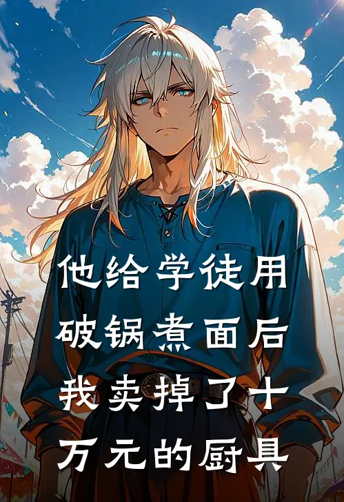 他给学徒用破锅煮面后，我卖掉了十万元的厨具