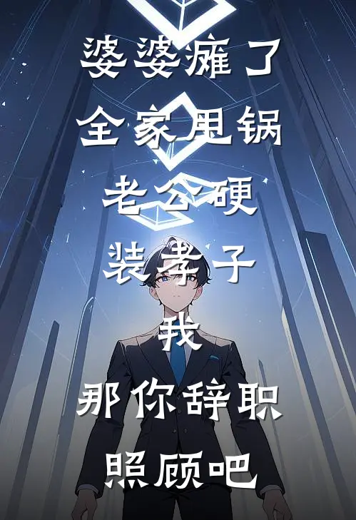婆婆瘫了全家甩锅，老公硬装孝子，我：那你辞职照顾吧