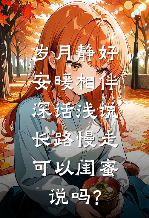 岁月静好,安暖相伴,深话浅说,长路慢走,可以闺蜜说吗?