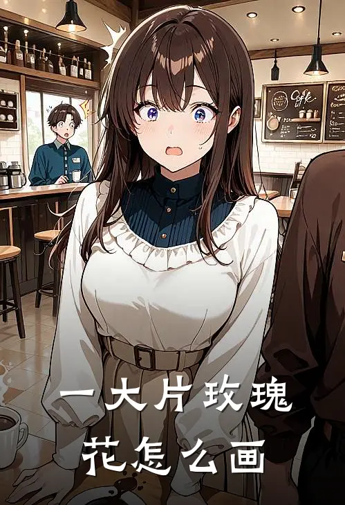 一大片玫瑰花怎么画