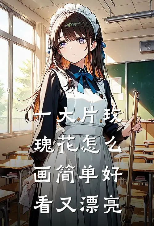 一大片玫瑰花怎么画简单好看又漂亮