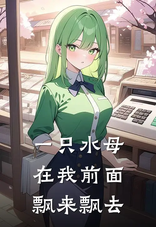 一只水母在我前面飘来飘去