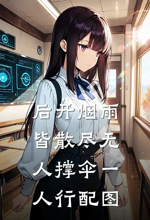 后开烟雨皆散尽 无人撑伞一人行配图