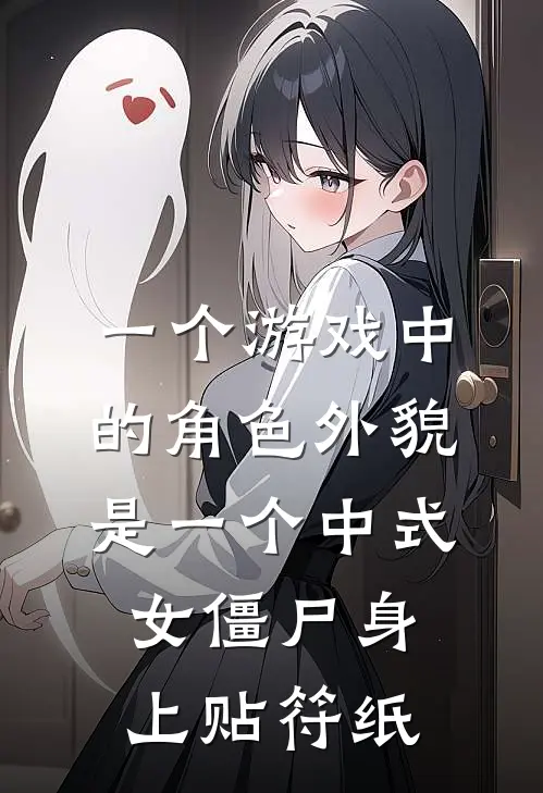 一个游戏中的角色外貌是一个中式女僵尸身上贴符纸