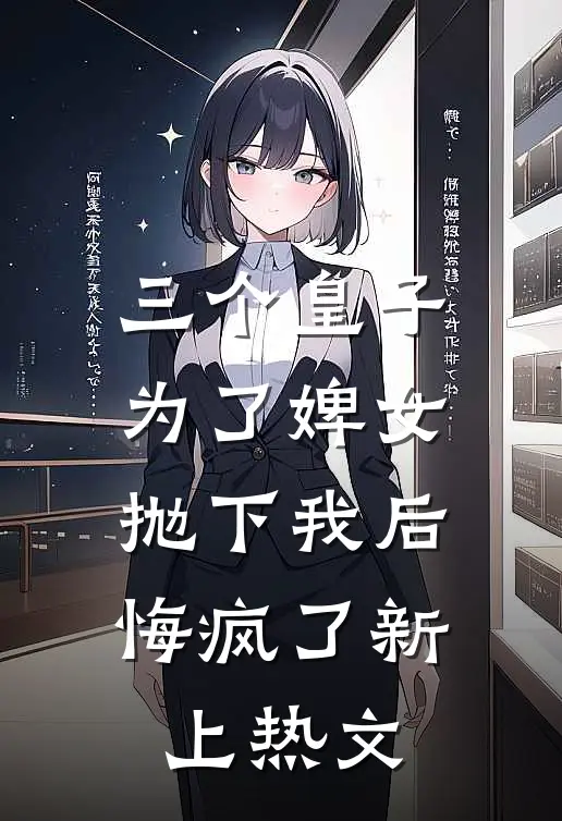 三个皇子为了婢女抛下我后，悔疯了新上热文