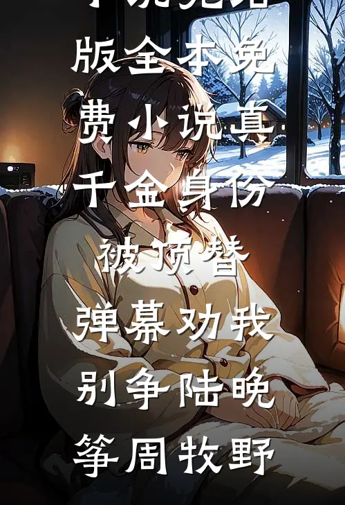真千金身份被顶替，弹幕劝我别争陆晚筝周牧野小说完结版_全本免费小说真千金身份被顶替，弹幕劝我别争陆晚筝周牧野