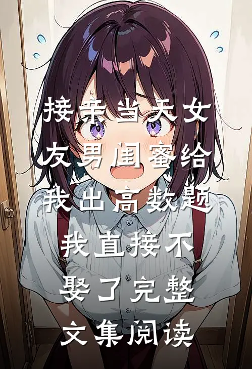 接亲当天女友男闺蜜给我出高数题，我直接不娶了完整文集阅读