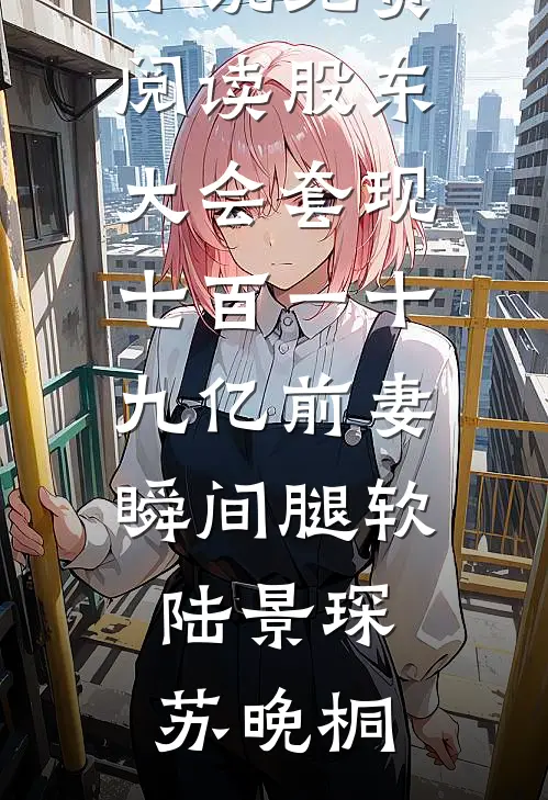 股东大会套现七百一十九亿前妻瞬间腿软陆景琛苏晚桐完整免费小说_免费阅读股东大会套现七百一十九亿前妻瞬间腿软(陆景琛苏晚桐)