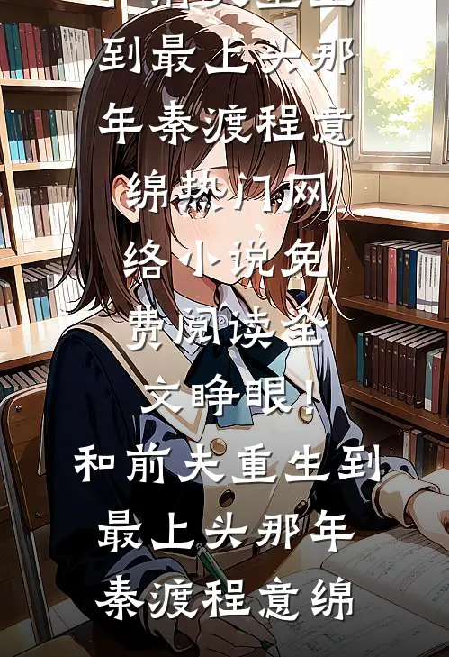 睁眼！和前夫重生到最上头那年(秦渡程意绵)热门网络小说_免费阅读全文睁眼！和前夫重生到最上头那年(秦渡程意绵)