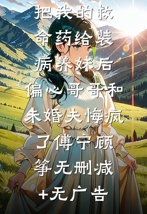 把我的救命药给装病养妹后，偏心哥哥和未婚夫悔疯了傅宁顾筝无删减+无广告
