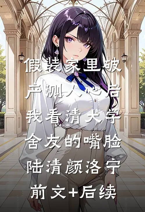 假装家里破产测人心后，我看清大学舍友的嘴脸陆清颜洛宁前文+后续