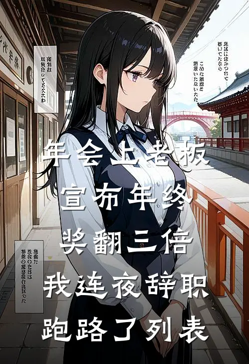年会上老板宣布年终奖翻三倍，我连夜辞职跑路了列表