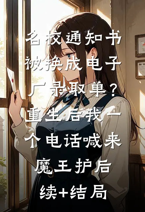 名校通知书被换成电子厂录取单？重生后我一个电话喊来魔王护后续+结局