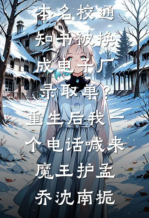 名校通知书被换成电子厂录取单？重生后我一个电话喊来魔王护孟乔沈南栀最新好看小说_小说推荐完本名校通知书被换成电子厂录取单？重生后我一个电话喊来魔王护孟乔沈南栀
