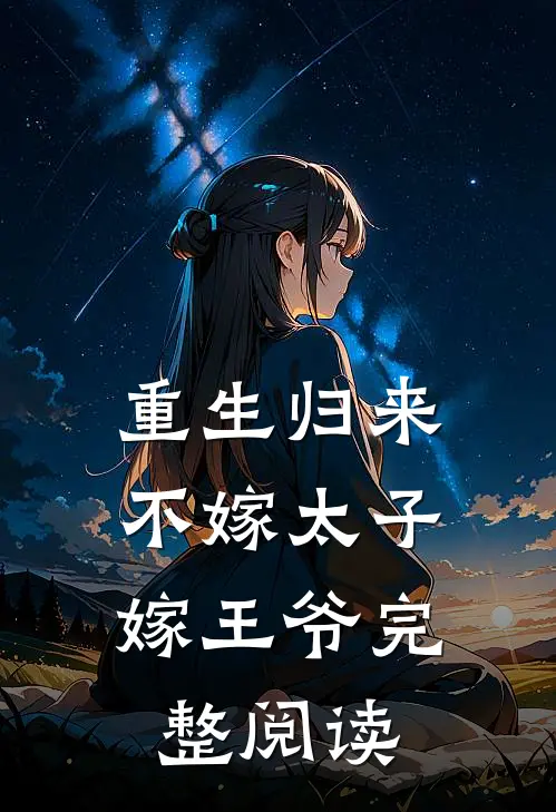 重生归来,不嫁太子嫁王爷完整阅读全文