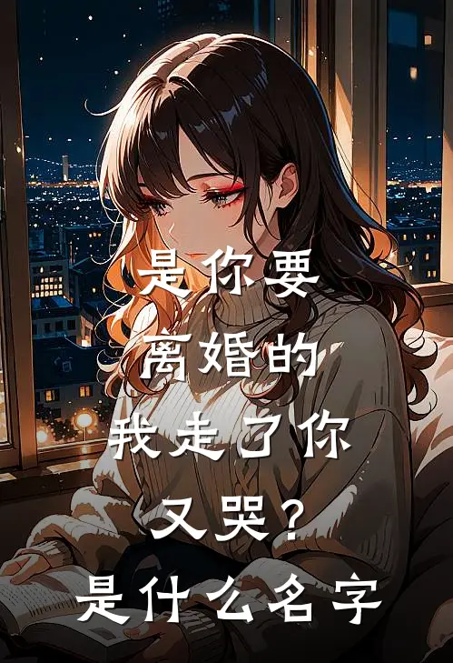 是你要离婚的,我走了你又哭?是名字啊