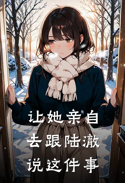 让她亲自去跟陆澈说这件事