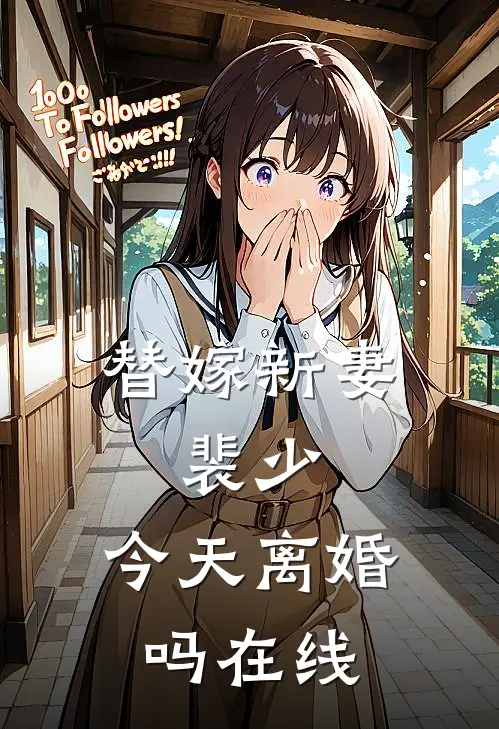 替嫁新妻裴少,今天离婚吗在线阅读