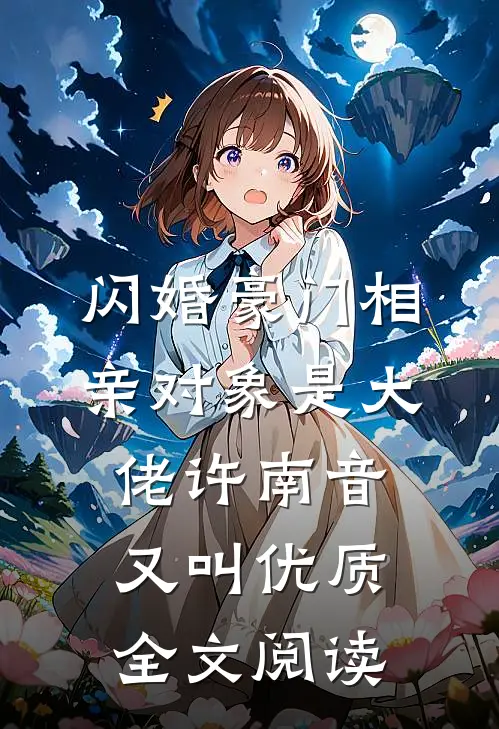 闪婚豪门相亲对象是大佬许南音又叫优质全文阅读