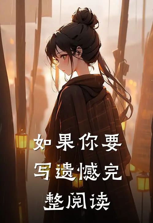 如果你要写遗憾完整阅读答案英语